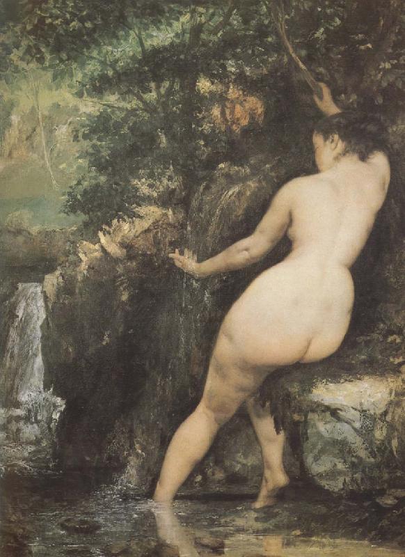 Gustave Courbet Bather